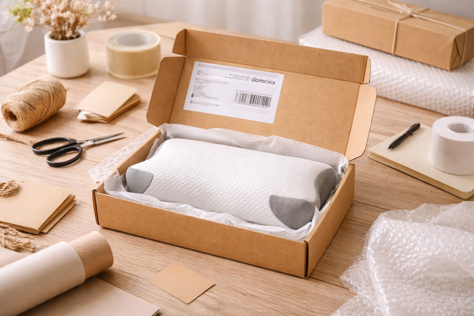 Dormixia: Almohada cervical ergonómica